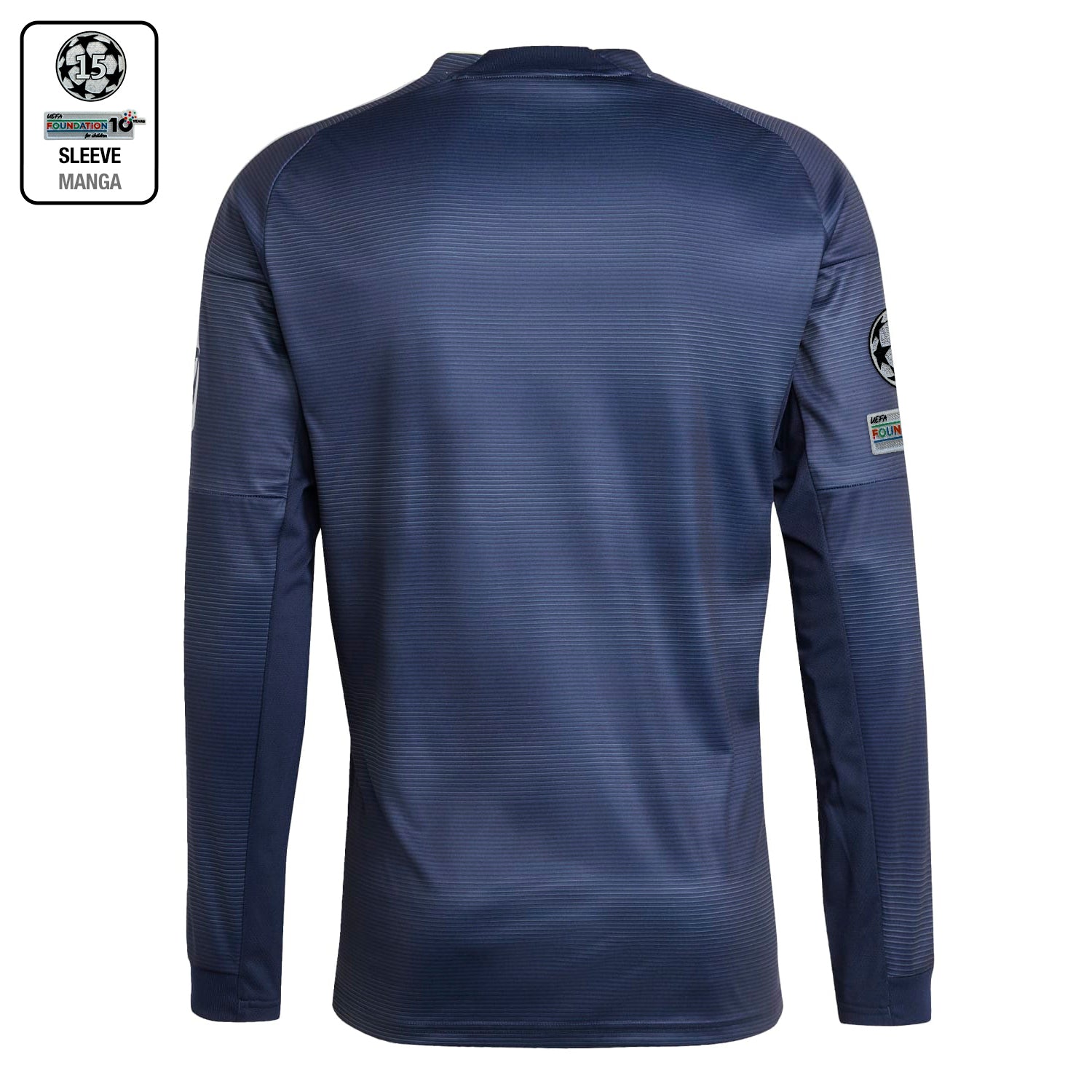 メンズアウェイ長袖ユニフォーム 25/26 ネイビー – レアル・マドリード