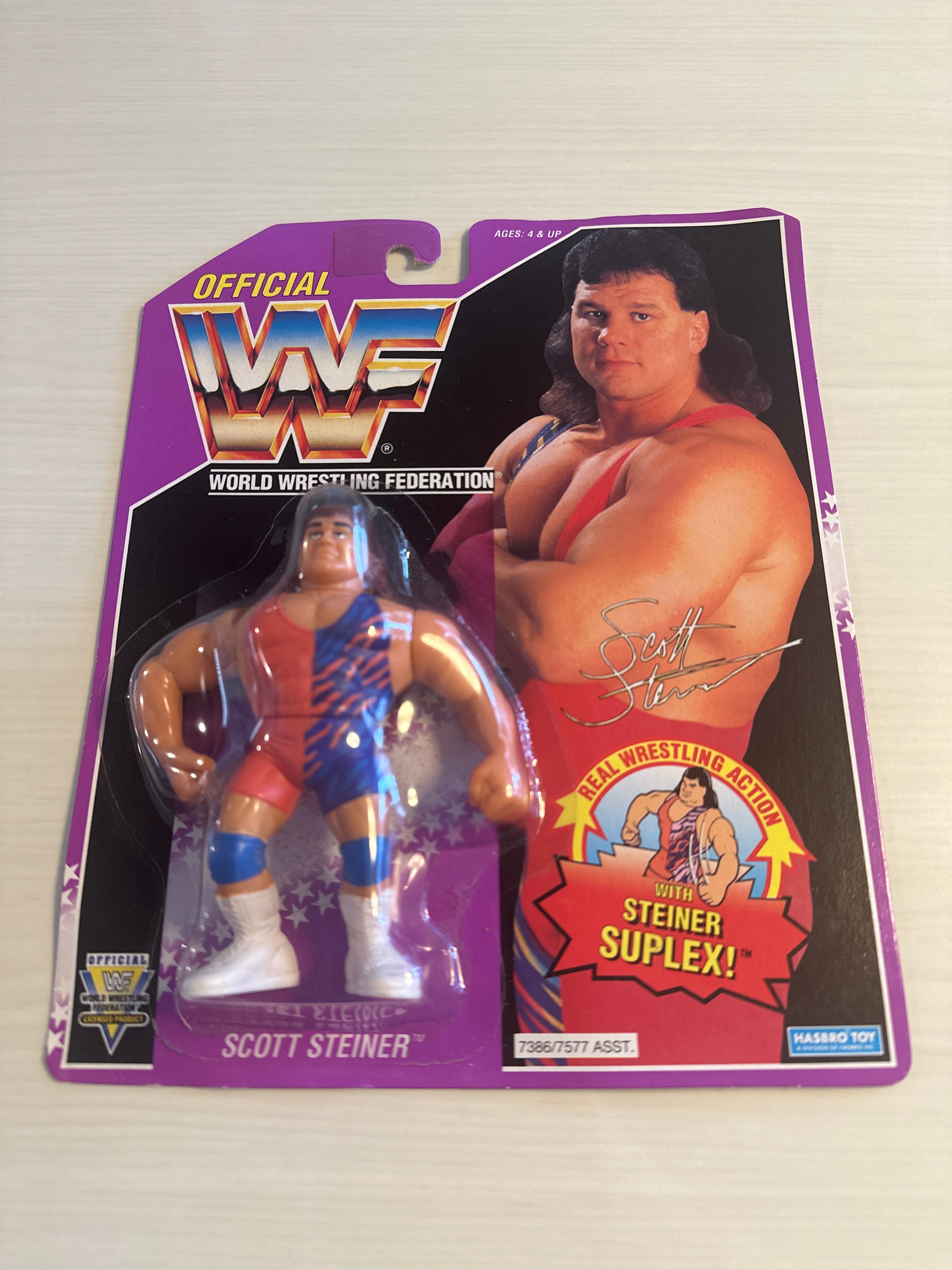 Scott Steiner Series 9 WWF Hasbro – retrofigure