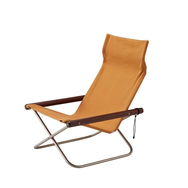 ニーチェア エックス (木部ダークブラウン シートキャメル) | リグナ