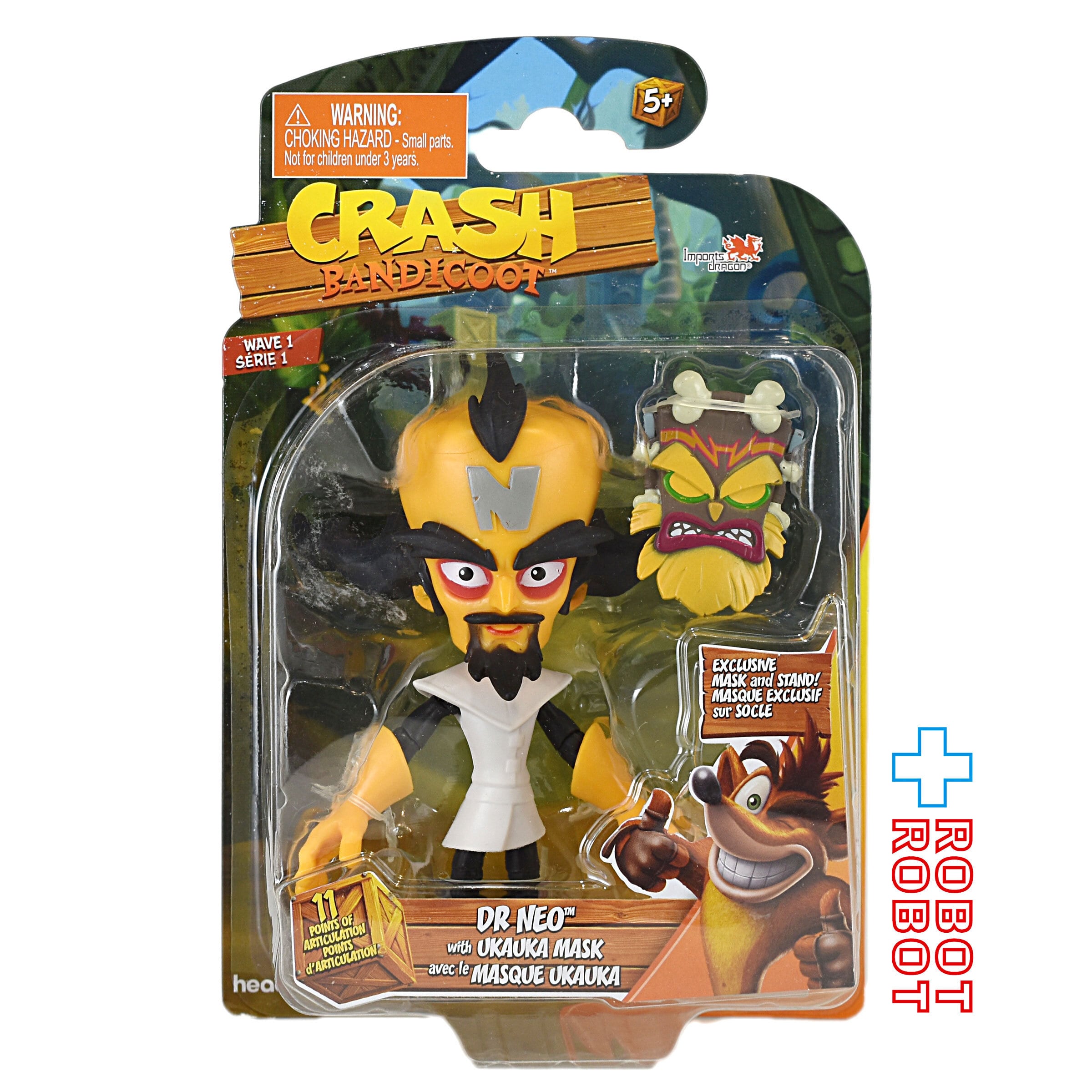 クラッシュ・バンディクー ネオ・コルテックス w/ ウカウカ マスク