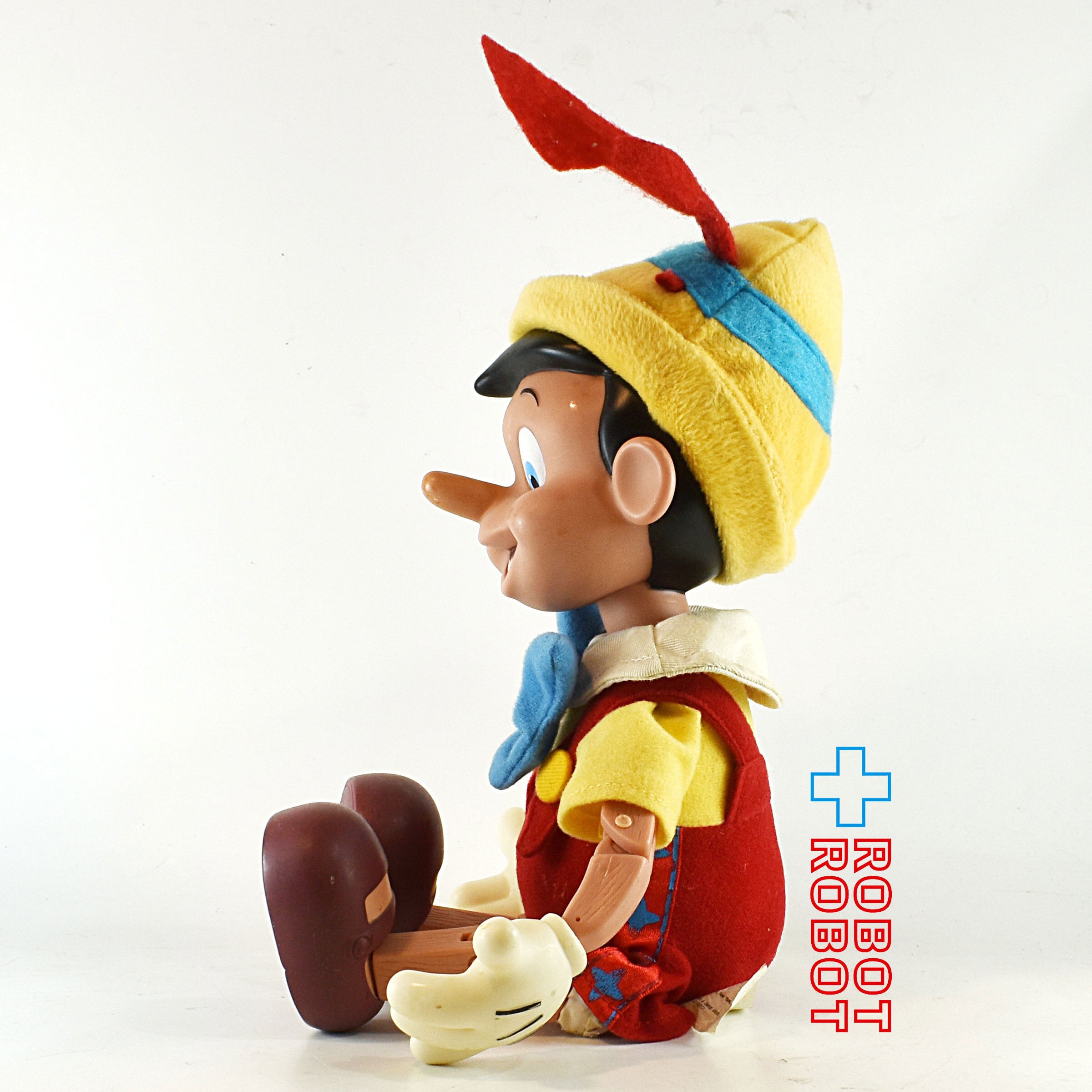 ディズニー ピノキオ マリオネット あやつり人形 布服ソフビドール