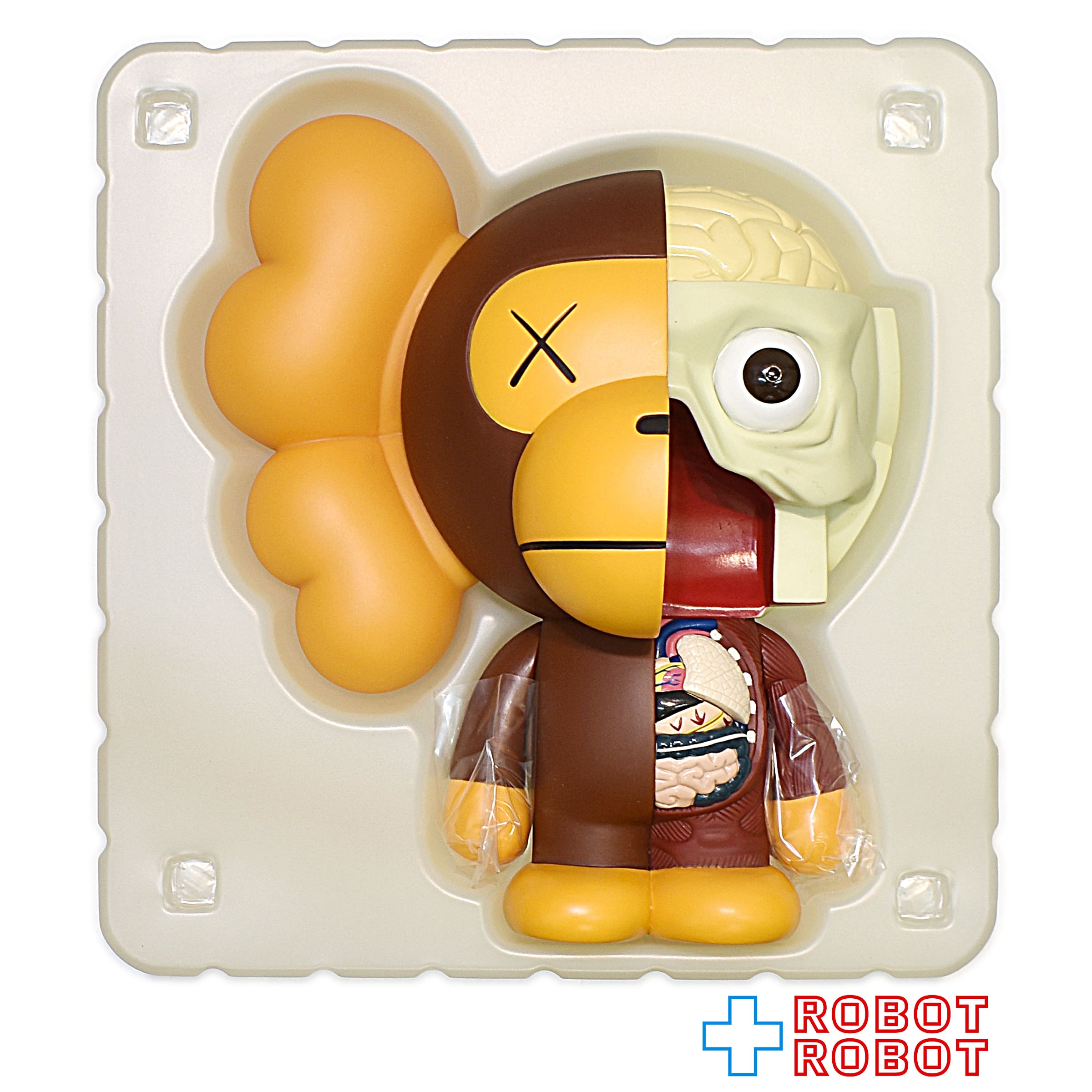 KAWS カウズ MILO マイロ 人体模型 茶猿 A BATHING APE × Original