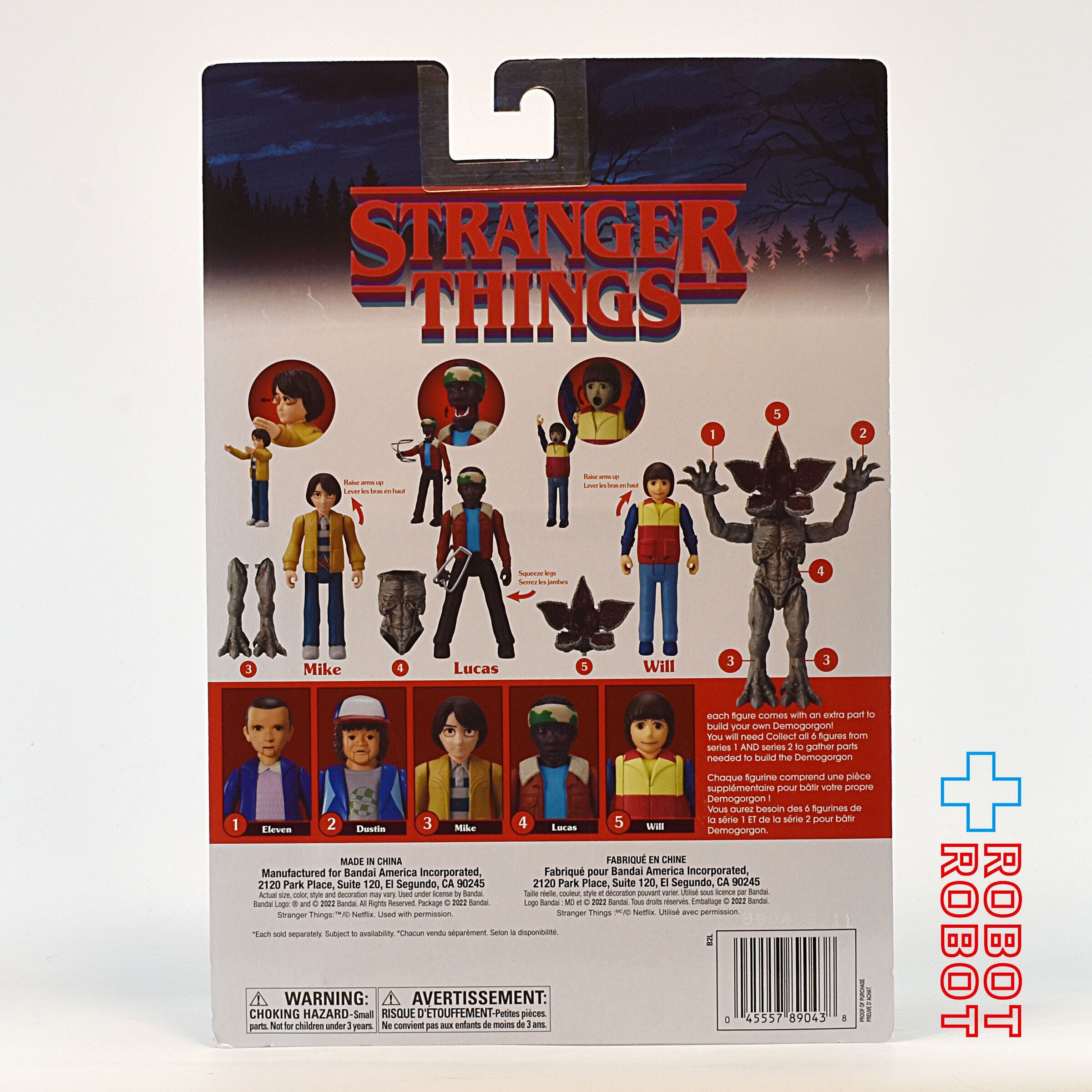 ストレンジャー・シングス 未知の世界 USバンダイ 4インチ