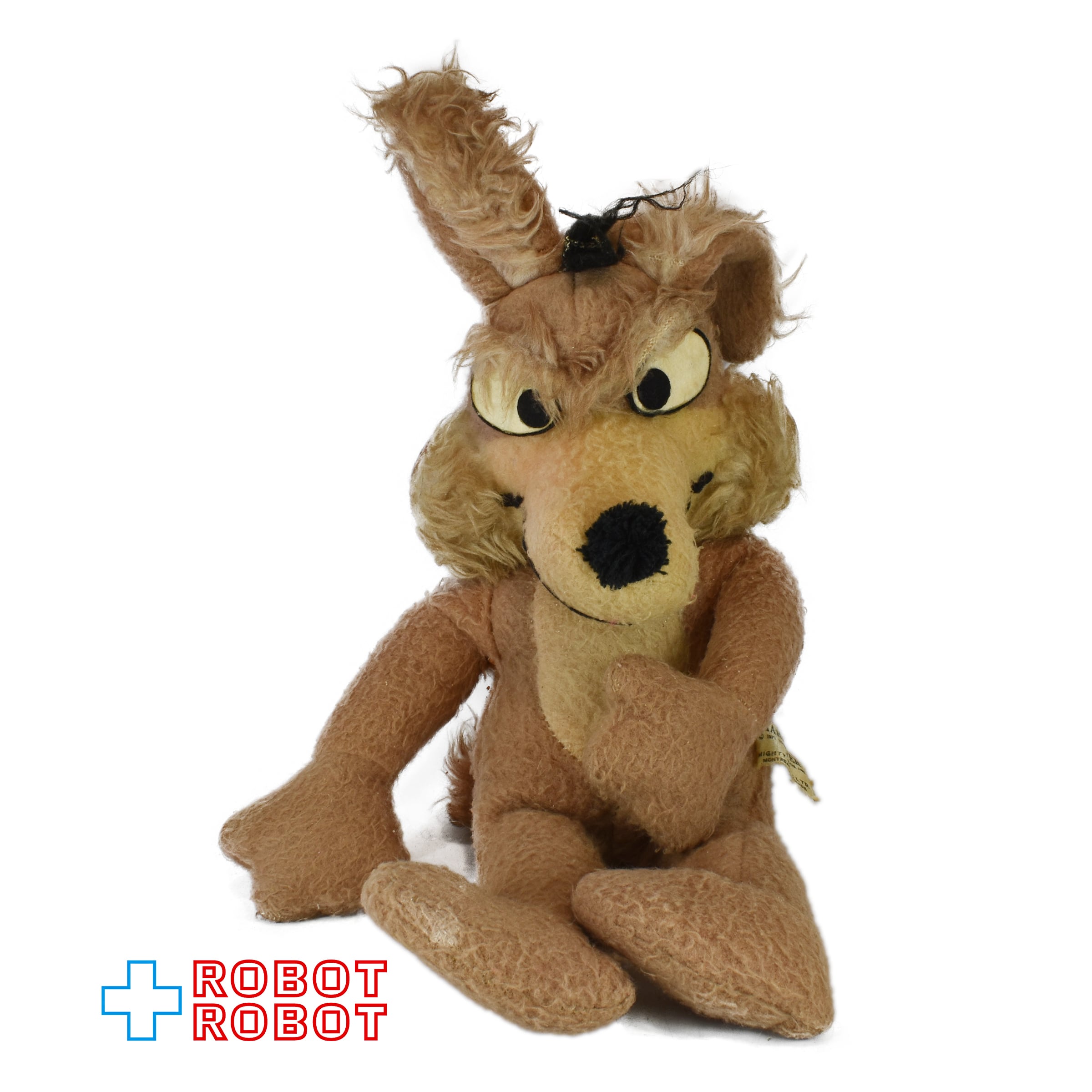 ワイリー・コヨーテ ぬいぐるみ ビンテージ90sタグ付き ワイリー