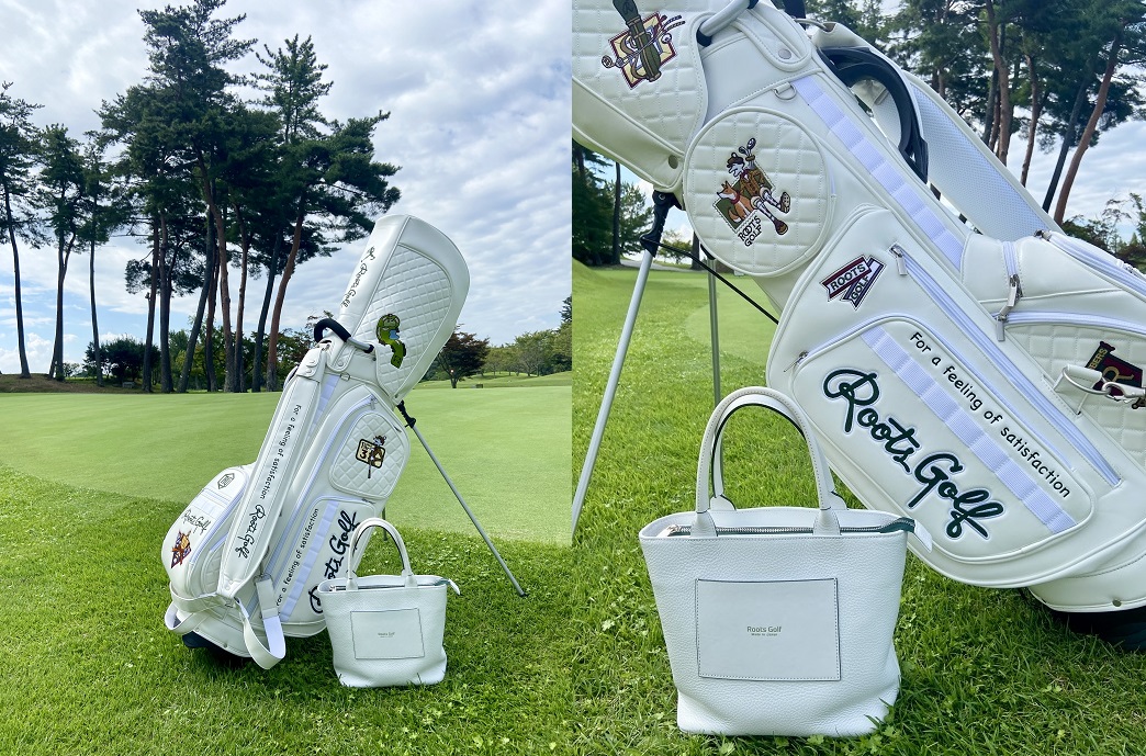 数量限定Wホワイトセット】キャディバッグVer.4（ホワイト）＆カート