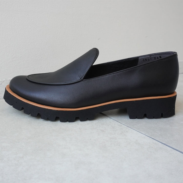 z-1501 タンクソールローファー／ブラック – ZUCCOTTO