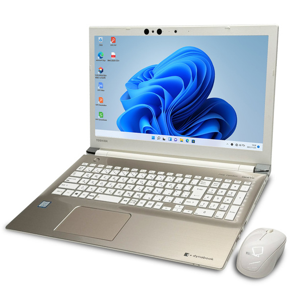 中古パソコン】東芝 DynaBook EX/5GG サテンゴールド PTEX-5JGBEG