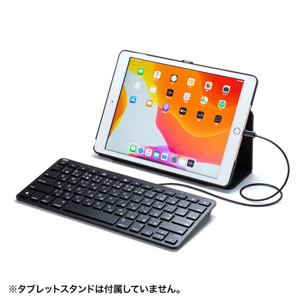 新品】サンワサプライ iPad用キーボード SKB-IP3BK Lightningコネクタ