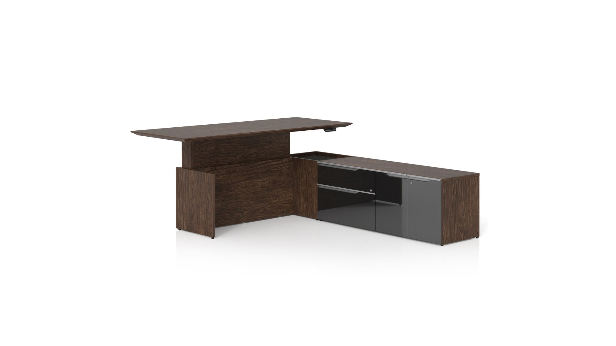 Nex Height Adjustable Executive Desk by GroupeLacasse – Wholesale