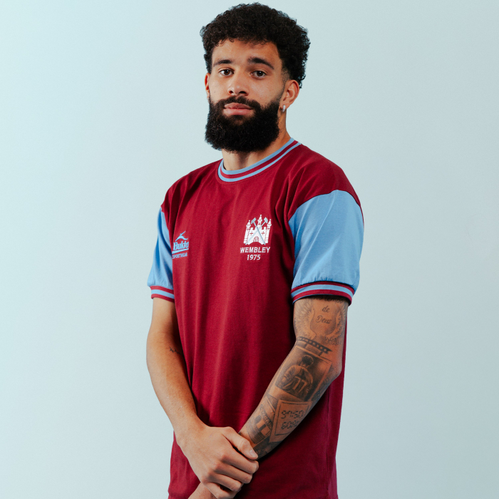 West Ham 1975 Cup Final Bukta Shirt