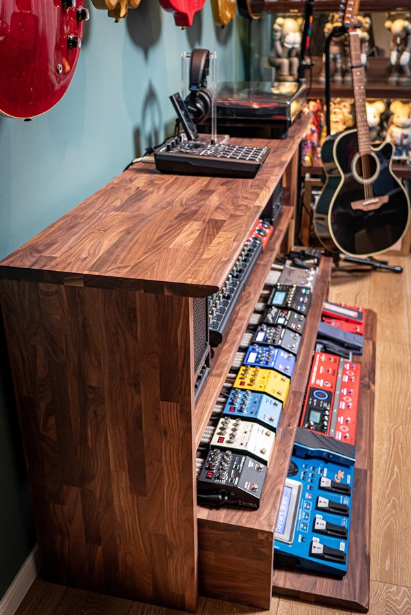 エフェクター機材ラック - 木材通販のマルトクショップ