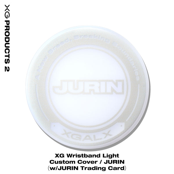 XG Wristband Light Custom Cover / JURIN（w/JURIN Trading Card