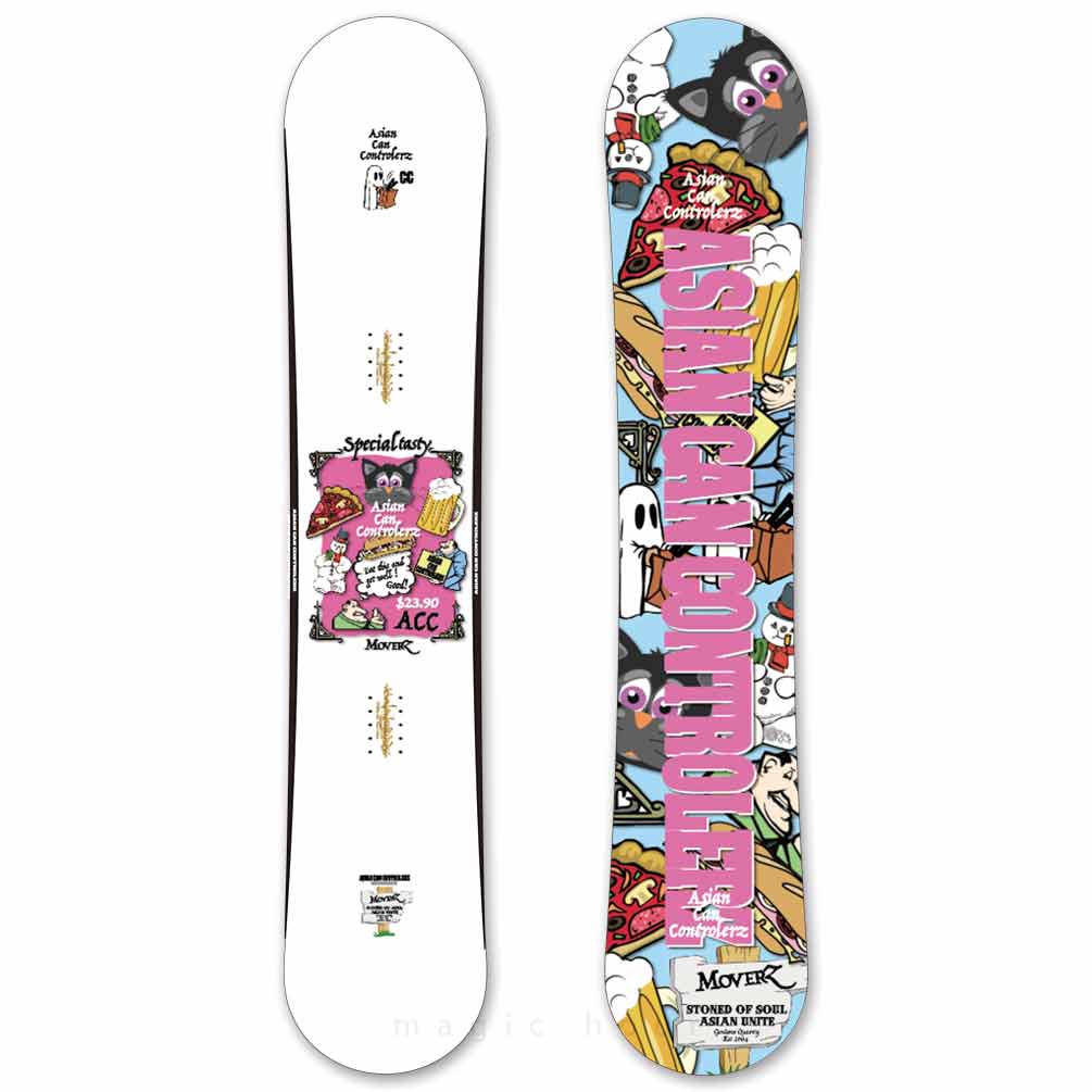 ACC(エーシーシー) スノーボード 板 メンズ レディース 単品 ダブル