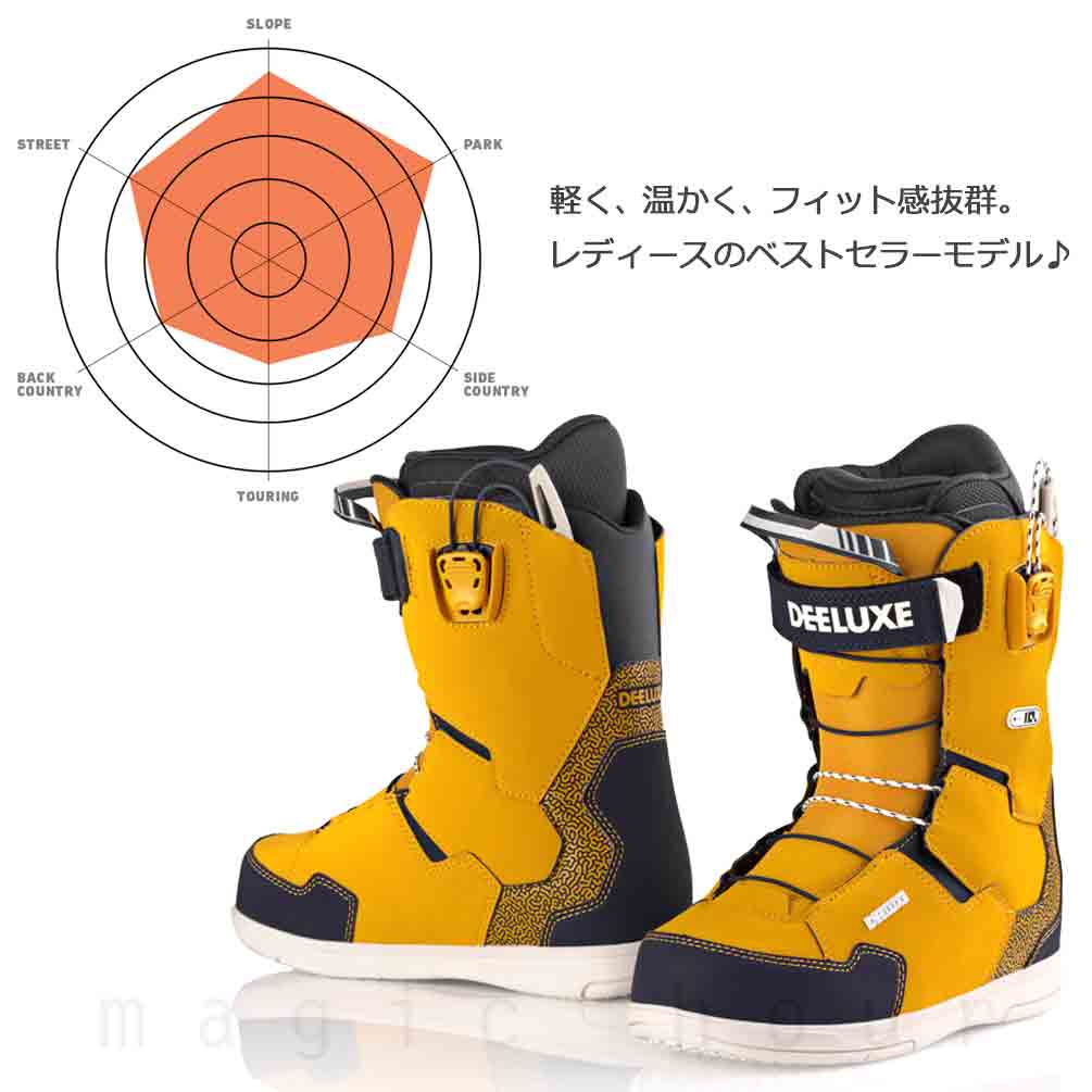 DEELUXE(ディーラックス) スノーボード ブーツ BOA レディース DEELUXE
