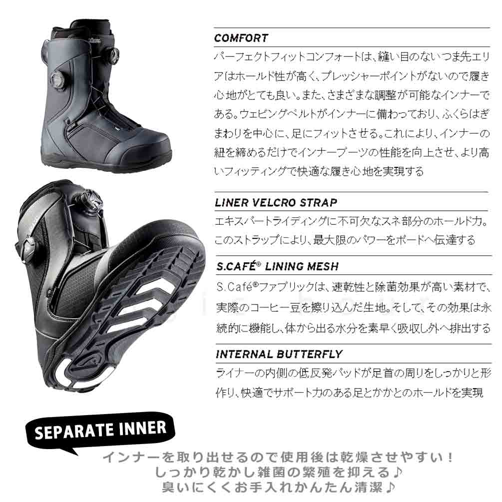 HEAD(ヘッド) スノーボード ブーツ BOA メンズ HEAD ヘッド THREE LYT