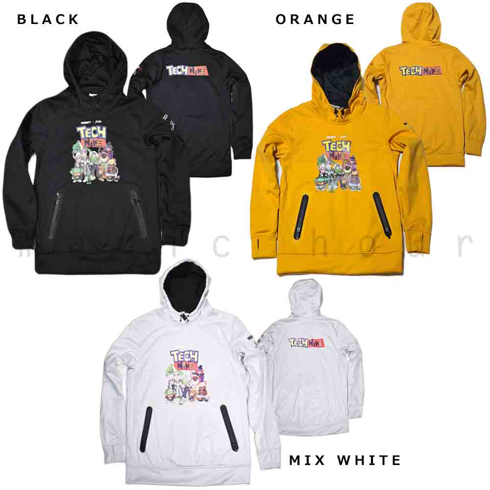 TECHNINE(テックナイン) スノーボード パーカー スノボー 撥水 ウェア