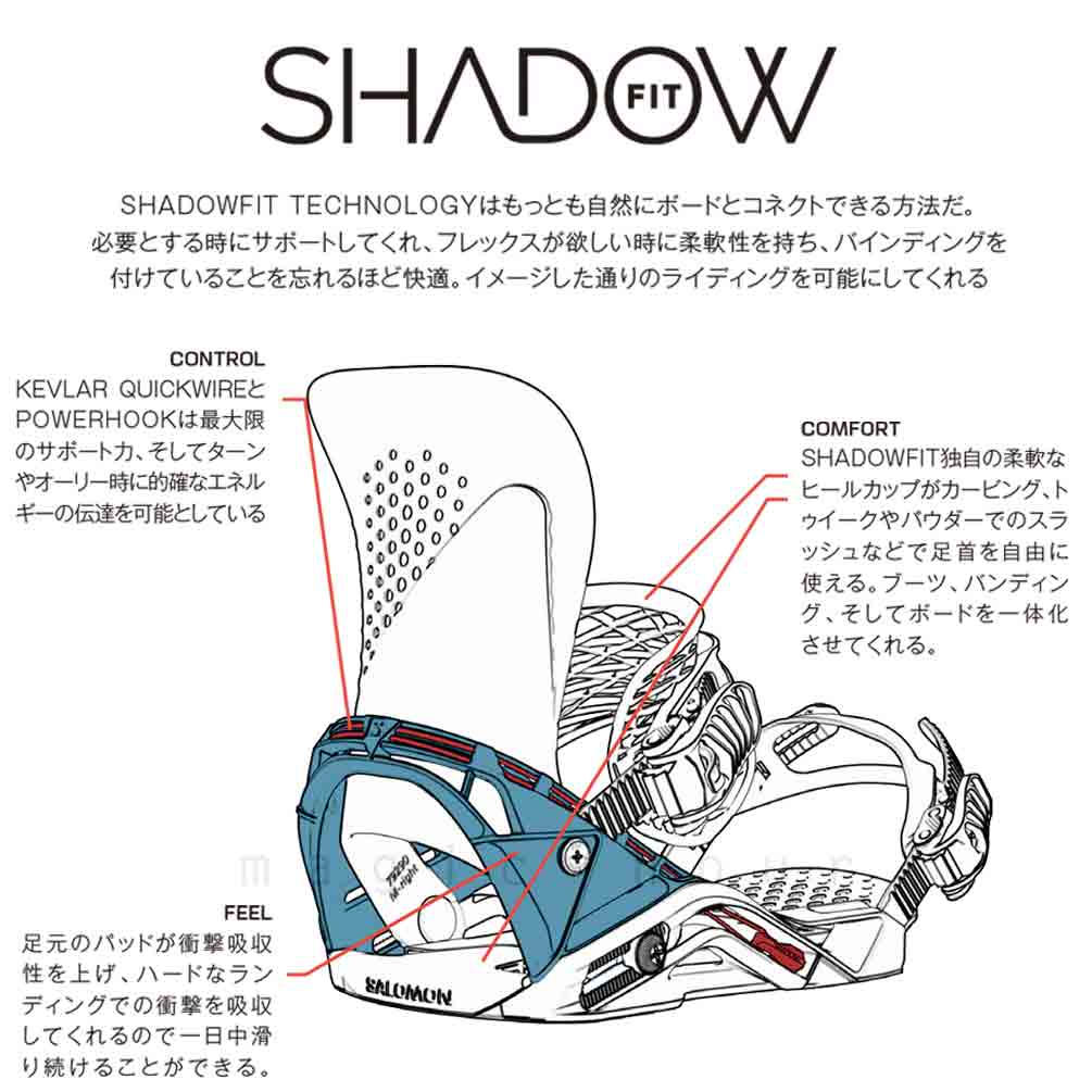 SALOMON(サロモン) スノーボード ビンディング スノボー