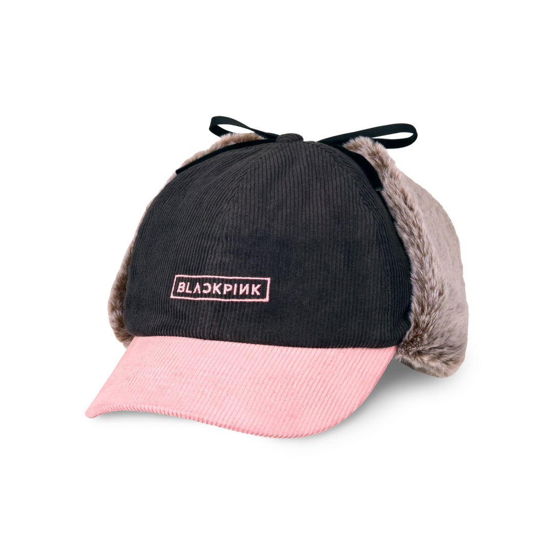 フライトキャップ -BLACKPINK LOGO-（BLACK×PINK） – YGEX OFFICIAL SHOP