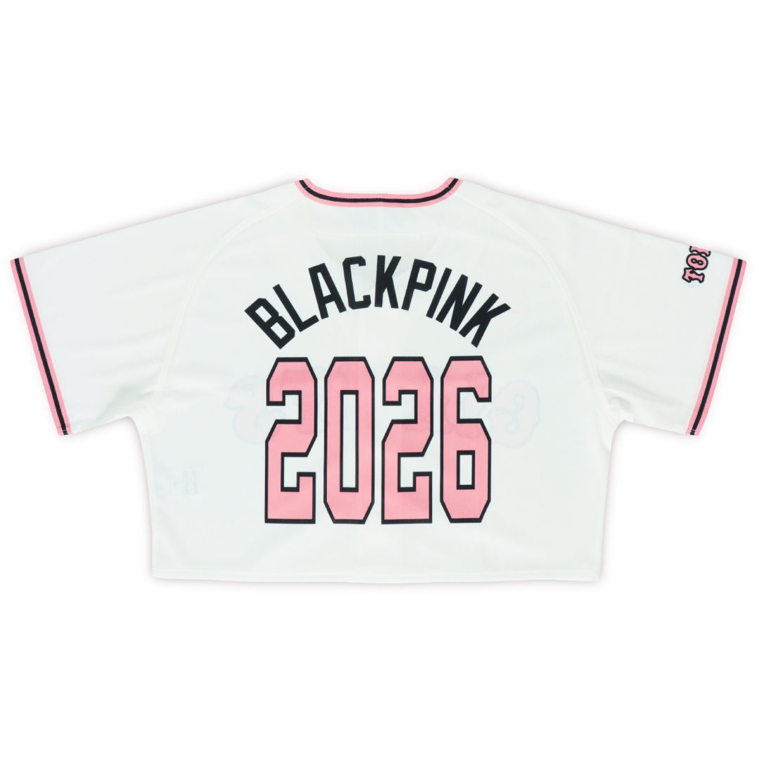 読売ジャイアンツ×BLACKPINK ユニフォーム クロップド ホワイト – YGEX