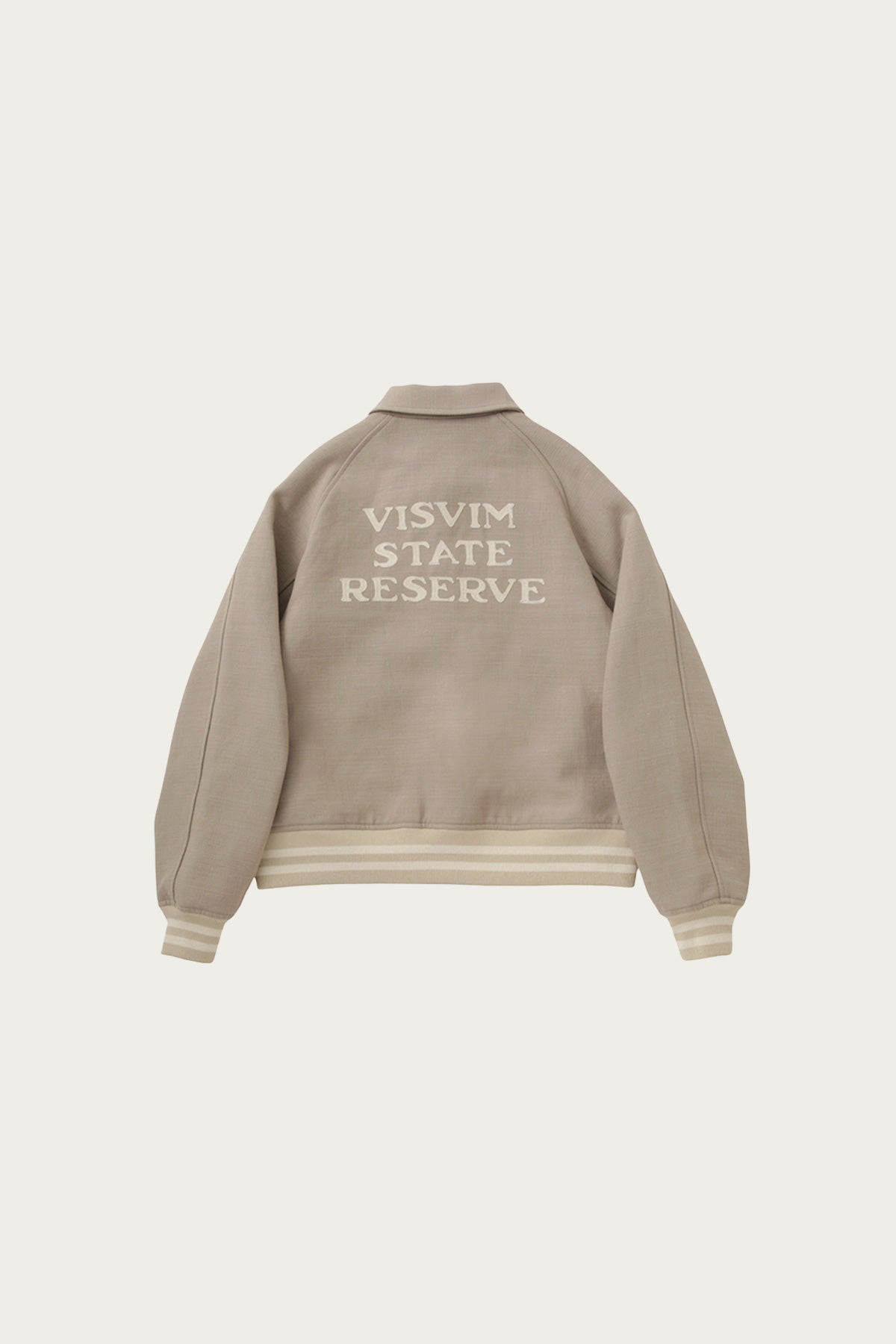 Visvim Crestwood Varsity JKT | Beige | Canoe Club