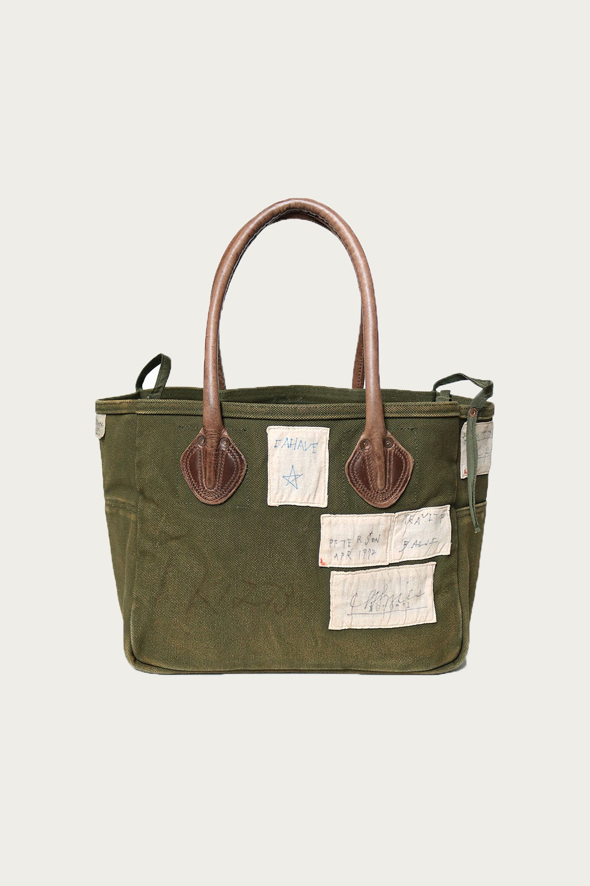 Kapital #4 ARMY Canvas MILK BAG (10 Years)