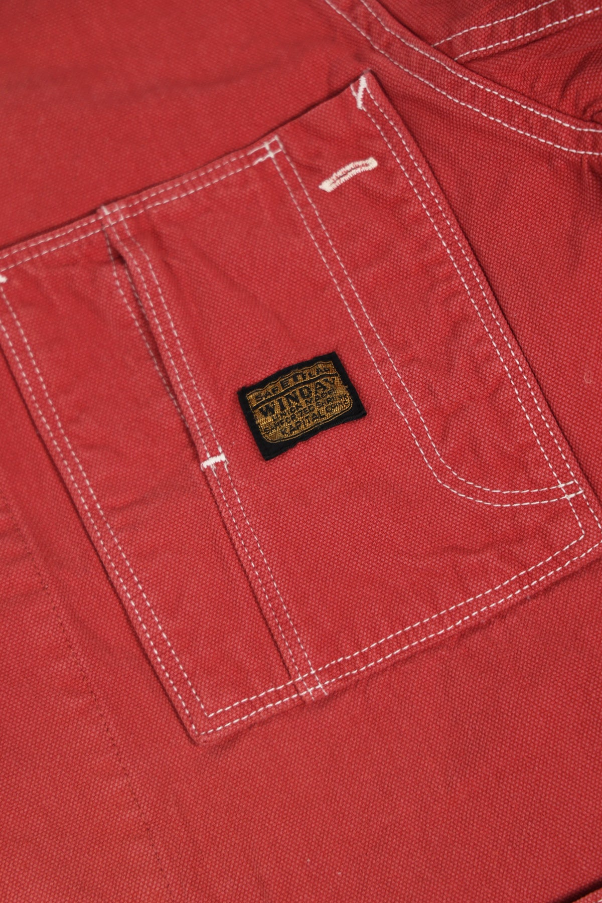 Kapital CALIFORNIA RED Canvas CACTUS Coverall | Red | Canoe Club