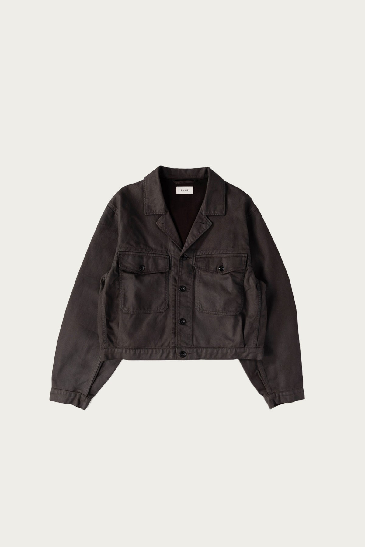Lemaire Trucker Jacket | Dark Chocolate | Canoe Club