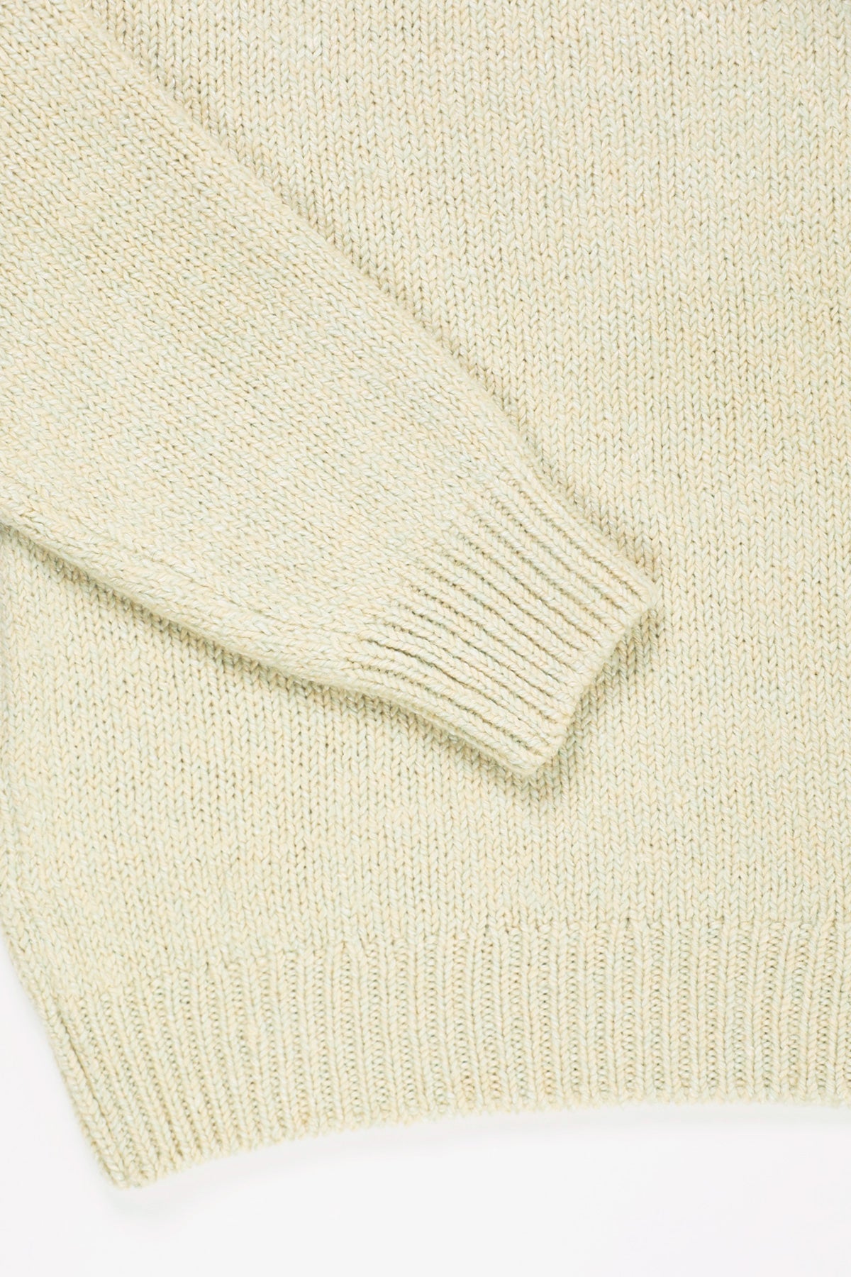 Auralee Silk Wool Camel Mix Knit P/O | Mix Peach | Canoe Club