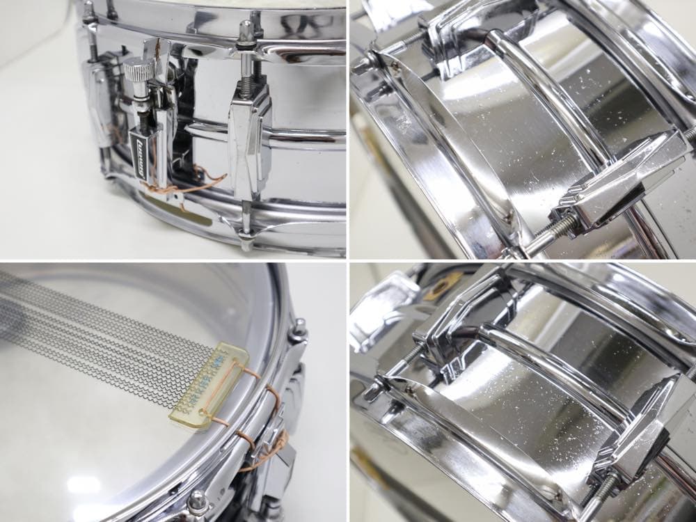 Vintage Ludwig 60s キーストンバッジ スープラフォニック400 14x5 VS