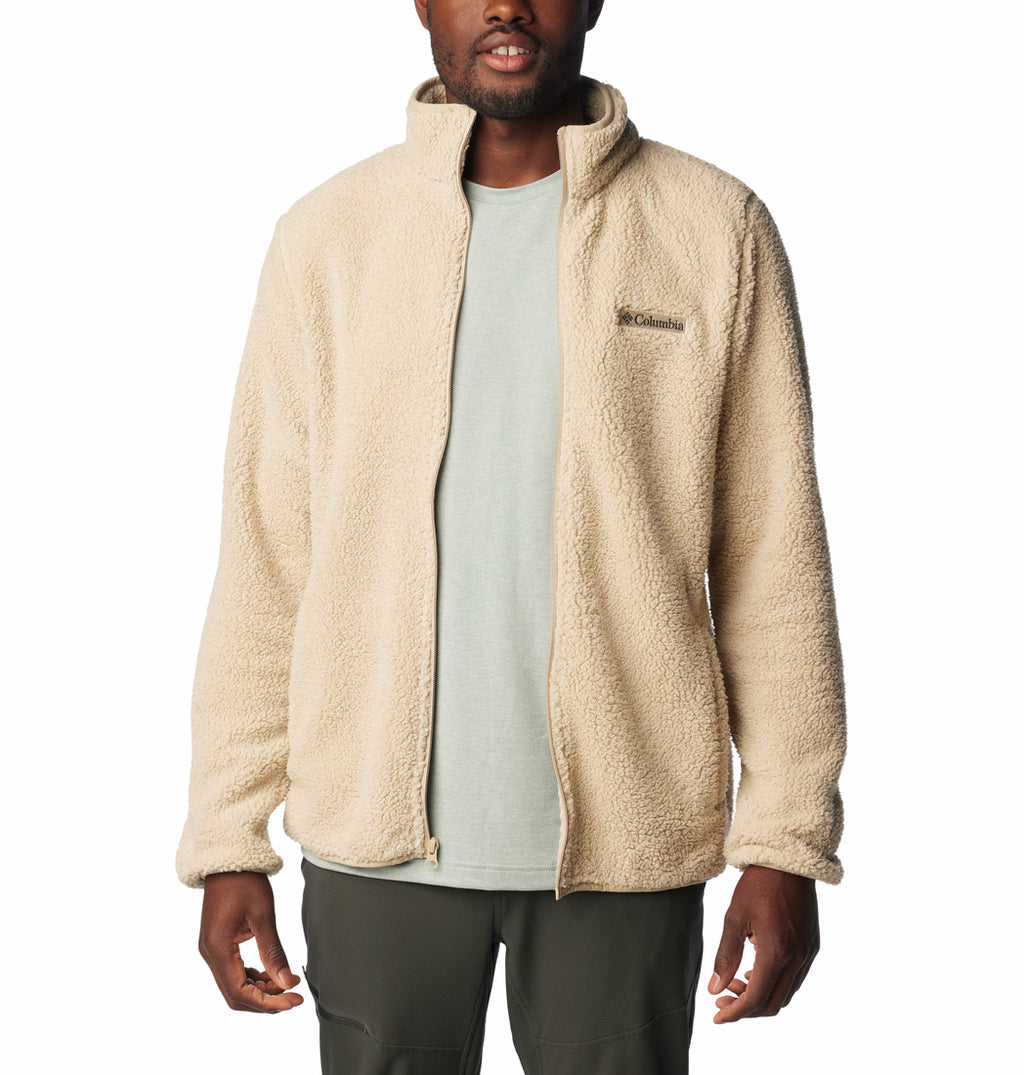 Columbia Mens Rugged Ridge III Sherpa Full-Zip Fleece Jacket – ShopCGX