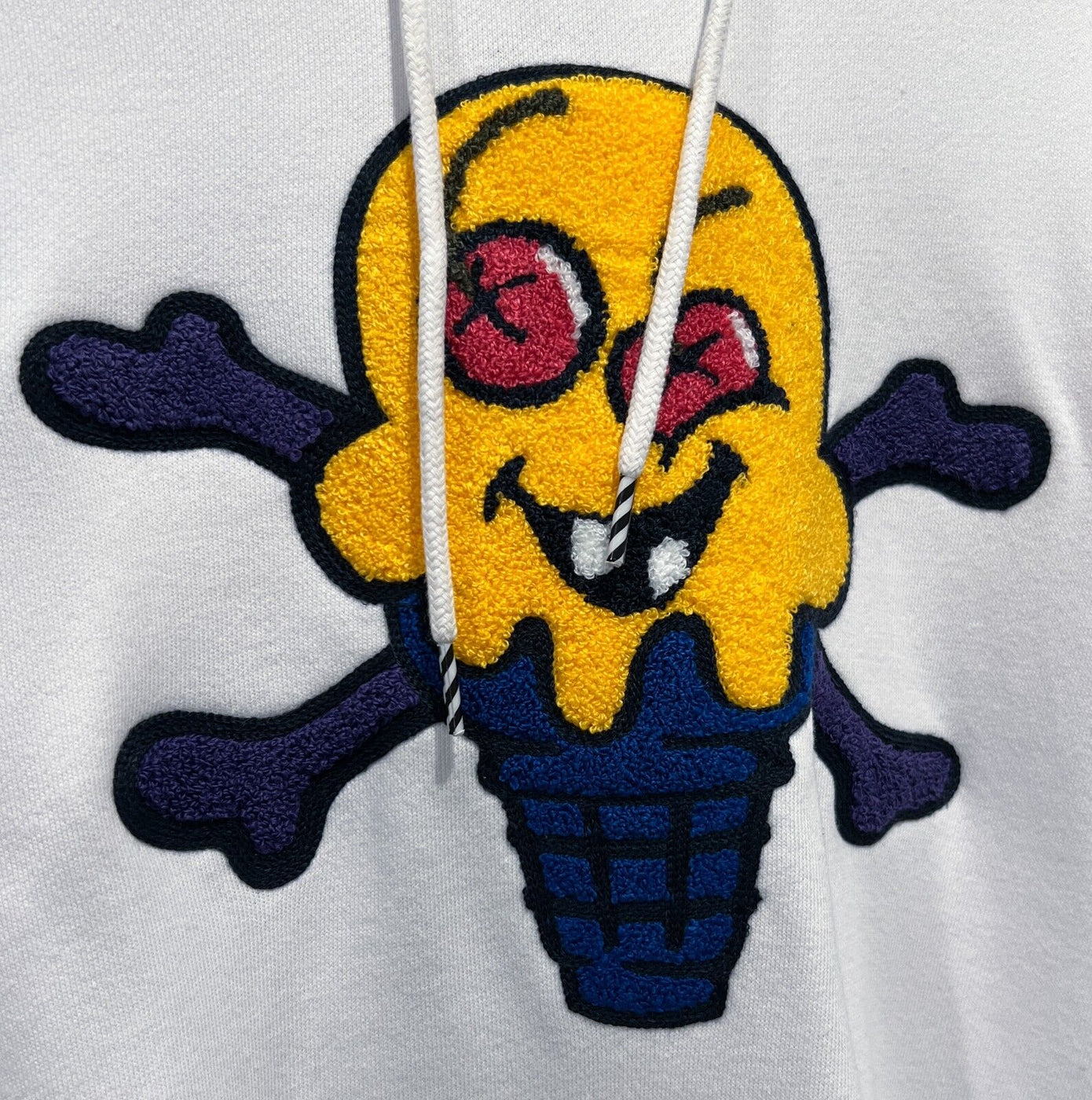 ICECREAM AVERY HOODIE WHITE BILLIONAIRE BOYS CLUB BBC ICE CREAM