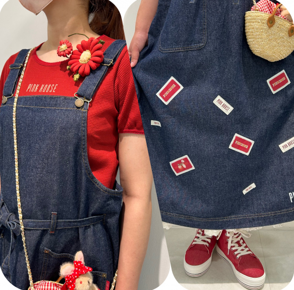 デニムサロペット*〜 | ピンクハウス | 松坂屋名古屋店公式 SHOP BLOG