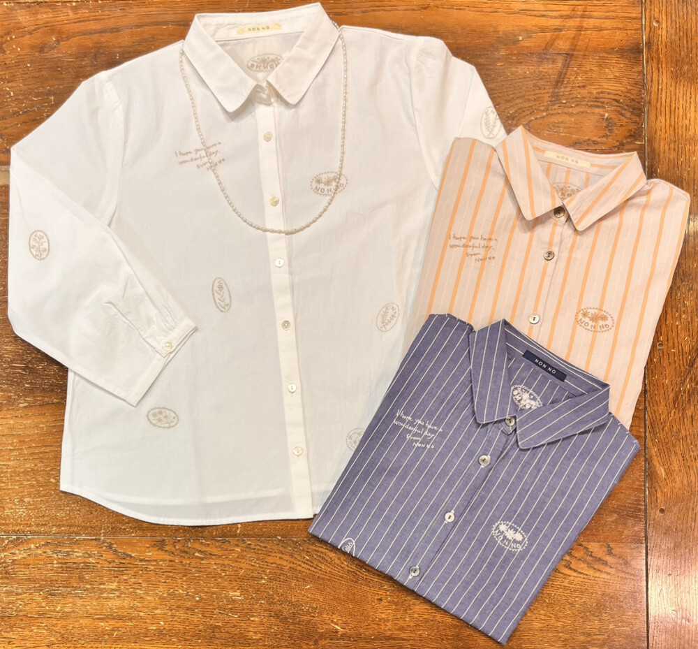 マドモアゼルノンノン〉新作ブラウスのご紹介 | マドモアゼルノンノン