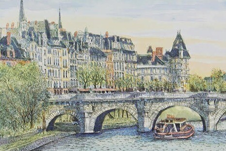 ロマンティックな欧米風景画 織田義郎作品展 | アートステーション