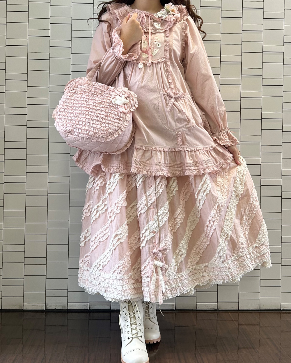 配色フリルスカート*〜 | ピンクハウス | 松坂屋名古屋店公式 SHOP BLOG