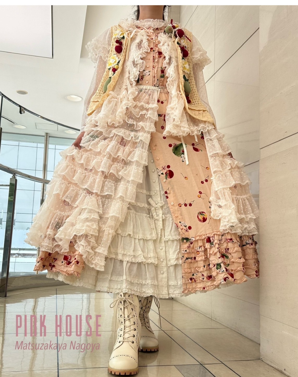 ポルカドットチュールブラウス*〜 | ピンクハウス | 松坂屋名古屋店