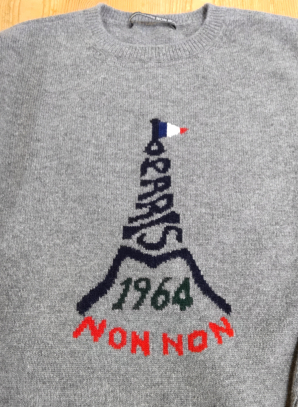 エッフェル塔柄ウールセーター | マドモアゼルノンノン | 大丸札幌店
