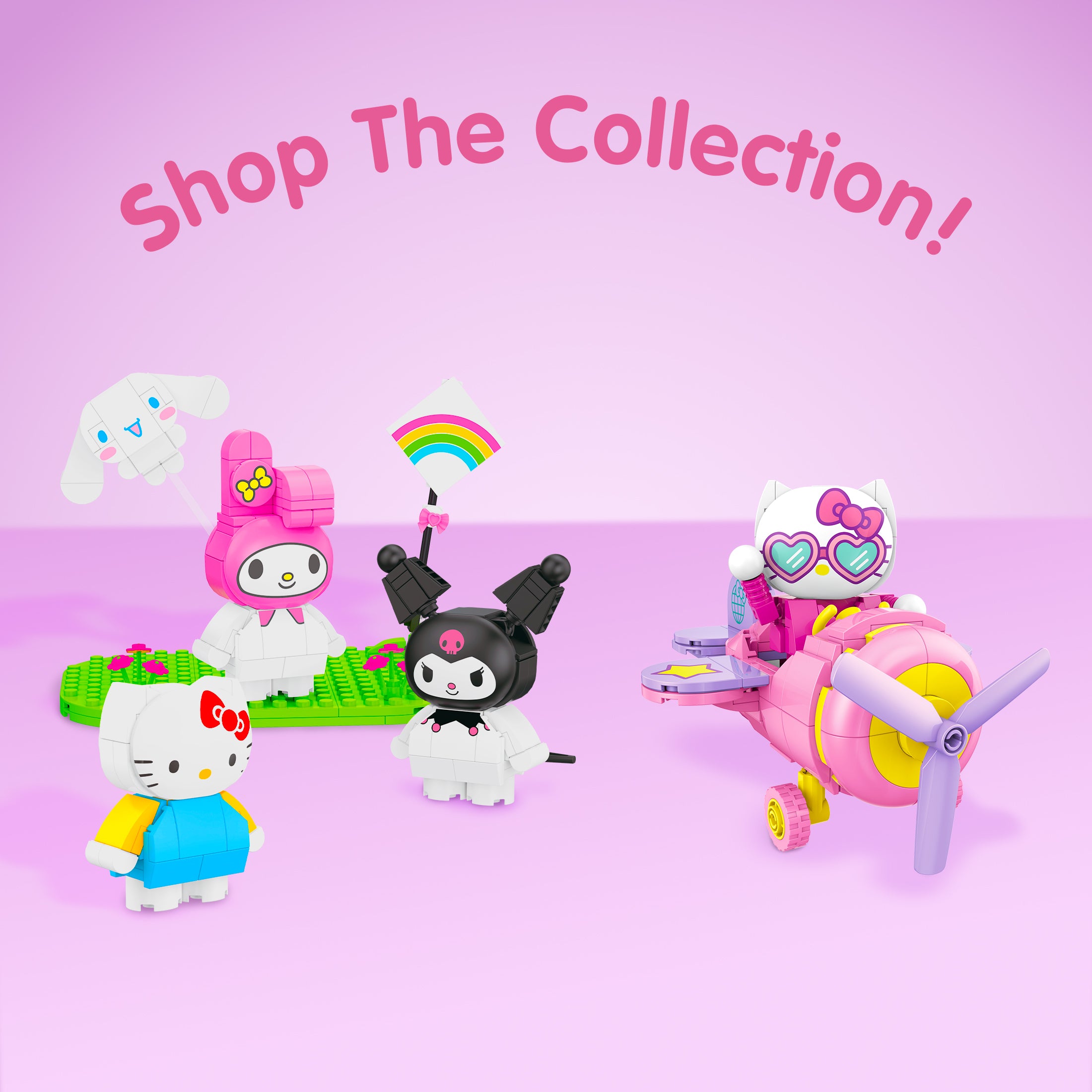 Brickcraft Hello Kitty Airplane Adventure Building Set