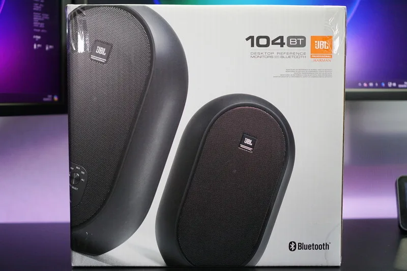 JBL Professional スピーカー 104-BTW-Y3のレビュー！PC用スピーカーに