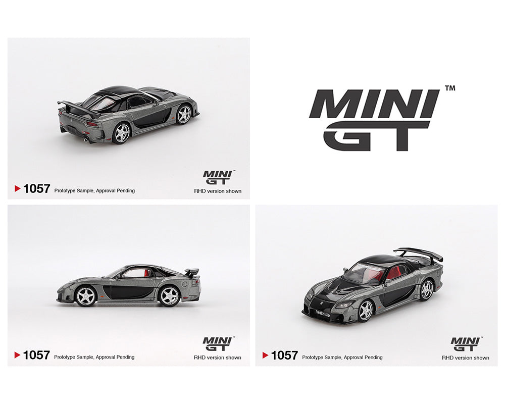 Mini GT 1:64 Mazda RX-7 VeilSide – Fortune Grey – DiecastTalk