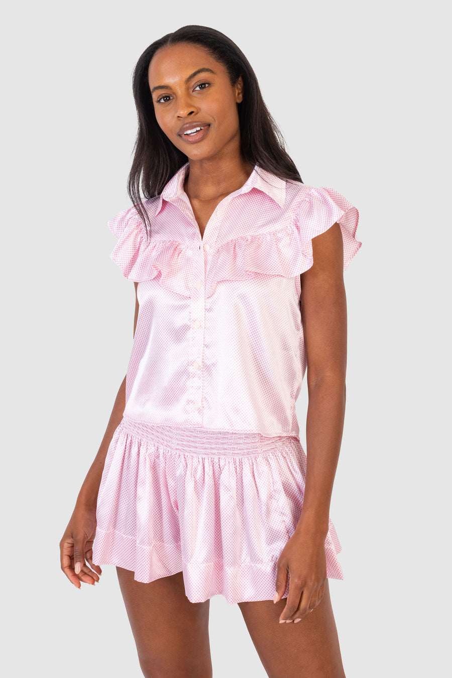 Josie Top Pink Polka Dot *Limited*Edition* – Shop KOCH