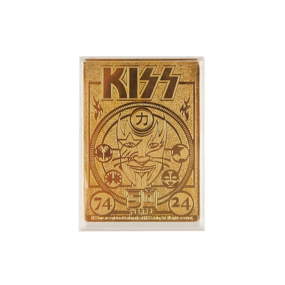 Hotter Than Hell 50th Commemorative Gold Plated Trading Card