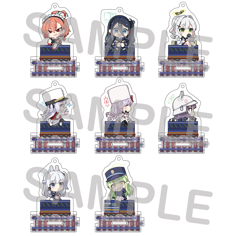 Yostar OFFICIAL SHOP ONLINE / 連結ちょい乗りアクリルキーホルダー G