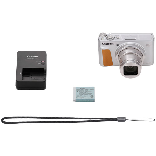 キヤノン PowerShot SX740 HS シルバー | コンパクトデジタルカメラ
