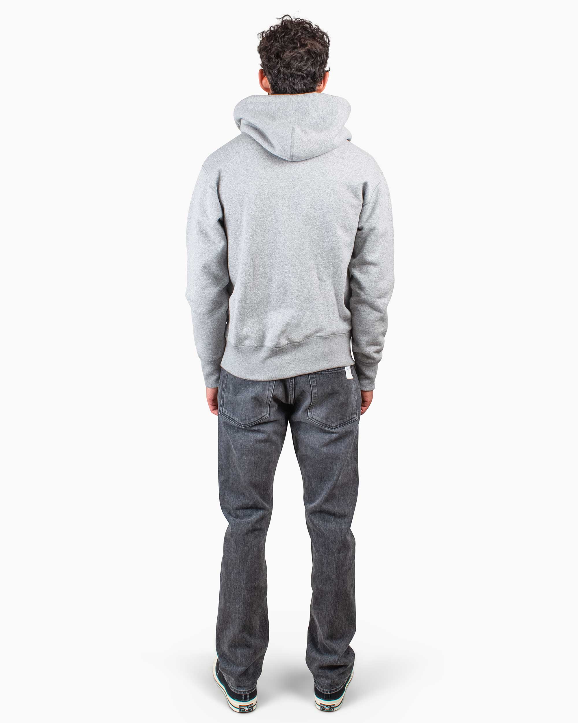 リアルマッコイズ MC18115 12oz.フルジップ パーカ ミディアム グレー