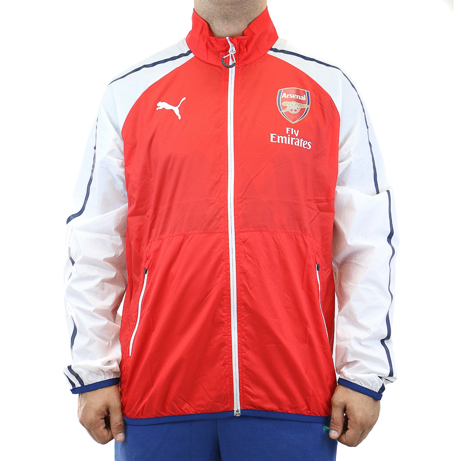 Puma AFC Anthem Soccer Replica Arsenal Jacket - Estate Blue/Empire