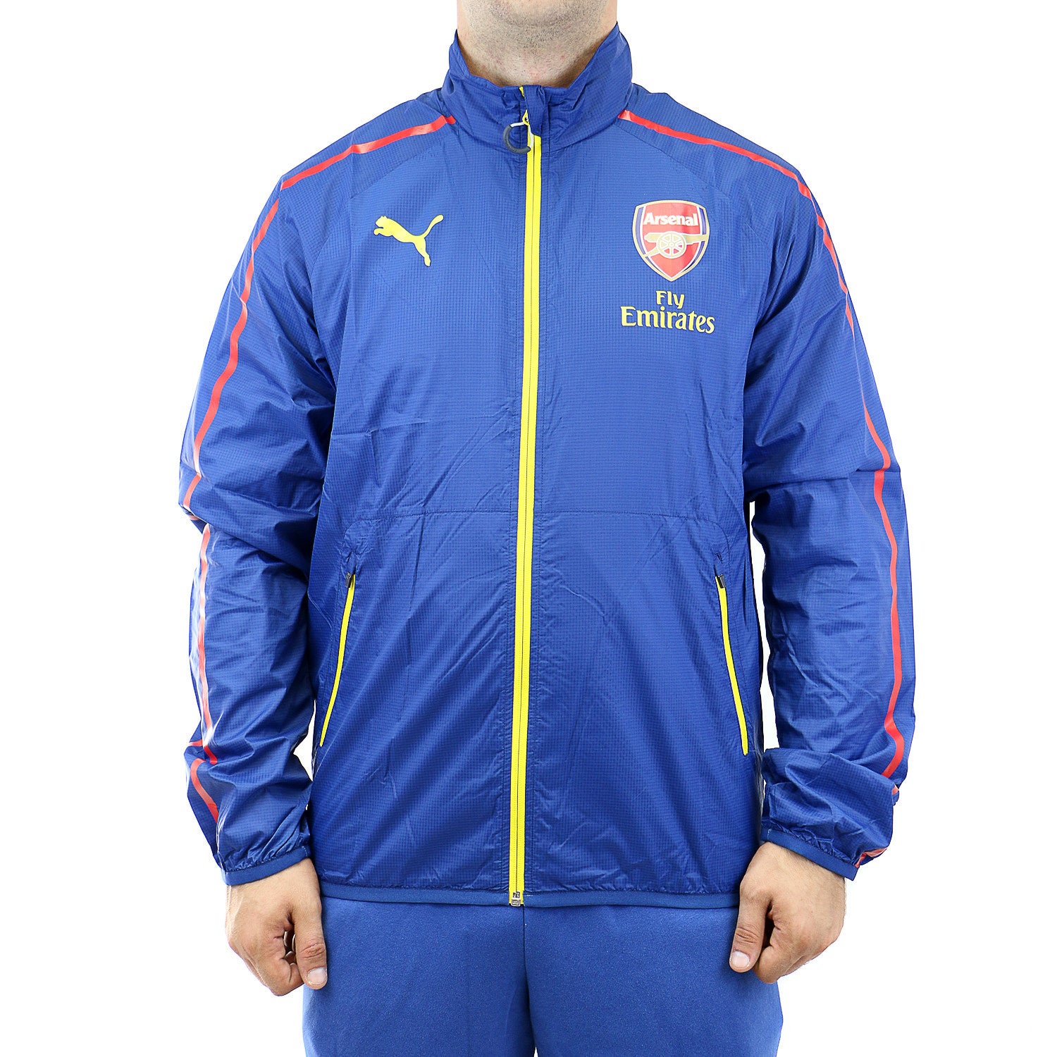 Puma AFC Anthem Soccer Replica Arsenal Jacket - Estate Blue/Empire
