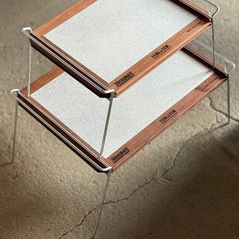 TENt o TEN｜SDGs38PALEO 天板/適用SP25鋁箱