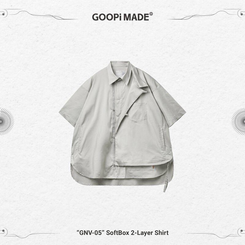GNV-05” SoftBox 2-Layer Shirt - Bone
