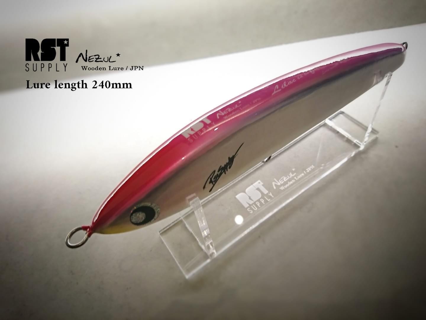 RST SUPPLY NEZUL 240 HANDMADE WOODEN LURE - 七島釣具香港有限公司